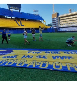Bandera alta definición ignífuga.