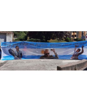 Bandera alta definición ignífuga.